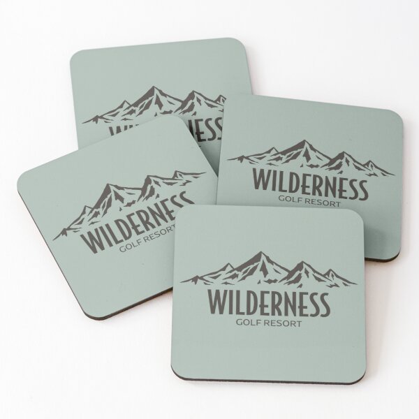 Item preview, “Wilderness Golf Resort” – Mountain Logo Design designed and sold by EastEndTownie.