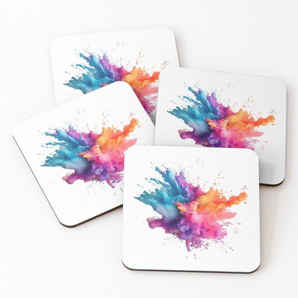 Item preview, Color Splash Abstract Art | Vibrant Paint Explosion Design ? designed and sold by Oripix.