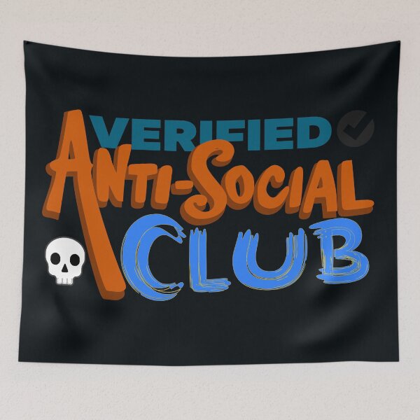 Item preview, Verified Anti-Social Club designed and sold by DNC1134.