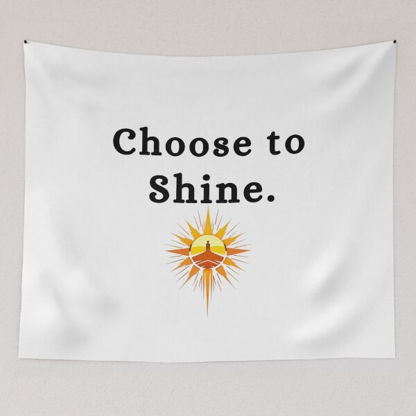 Item preview, Choose to Shine Push Your Limit, Motivational Quote with graphic designed and sold by Kamzzi.