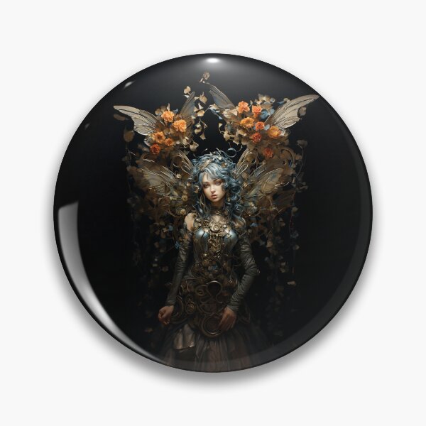 Item preview, Clockwork Seraphina – The Gilded Guardian of Time designed and sold by KoosGagiano.