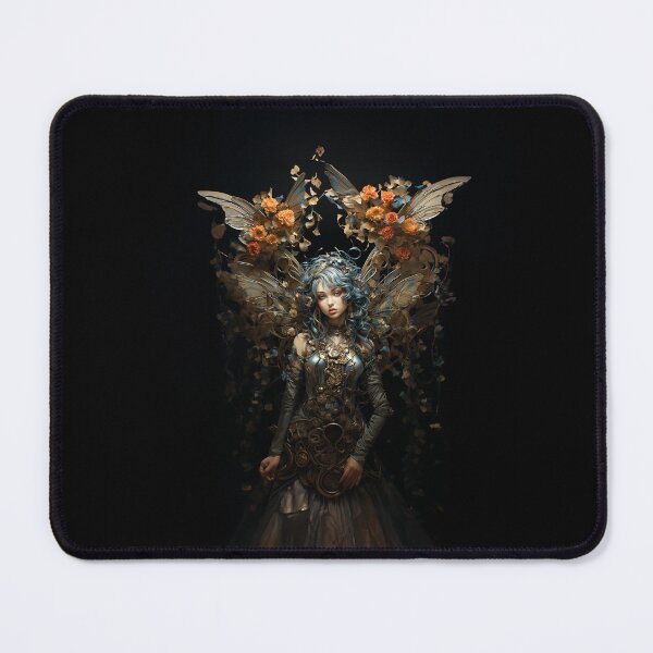 Item preview, Clockwork Seraphina – The Gilded Guardian of Time designed and sold by KoosGagiano.