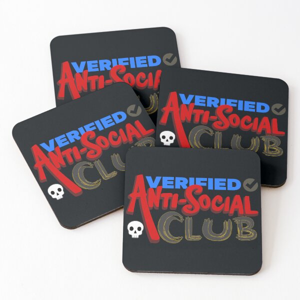 Item preview, Verified Anti-Social Club designed and sold by DNC1134.