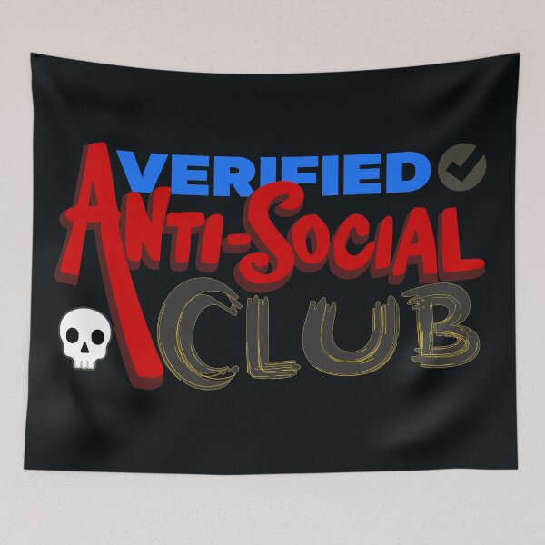 Item preview, Verified Anti-Social Club designed and sold by DNC1134.