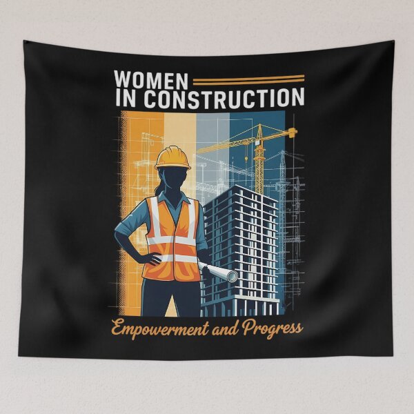 Item preview, Women in Construction: Empowerment and Progress designed and sold by Designowner.