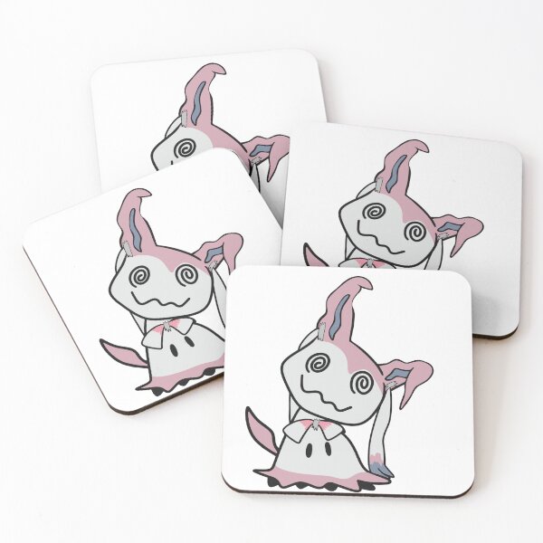 Item preview, Cute pink and white cloth monster designed and sold by SketchyBunny.