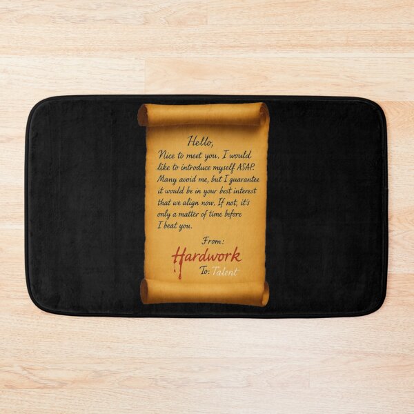 Item preview, From: Hardwork, To: Talent designed and sold by Apex_N_Action.