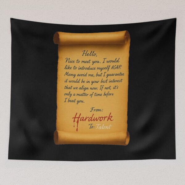Item preview, From: Hardwork, To: Talent designed and sold by Apex_N_Action.