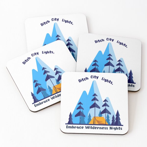 Item preview, Ditch City Lights, Embrace Wilderness Nights designed and sold by EastEndTownie.