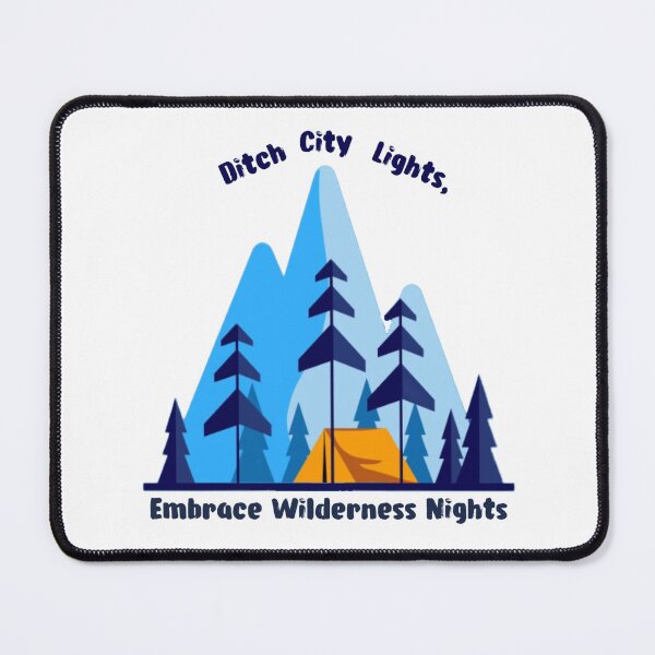 Item preview, Ditch City Lights, Embrace Wilderness Nights designed and sold by EastEndTownie.