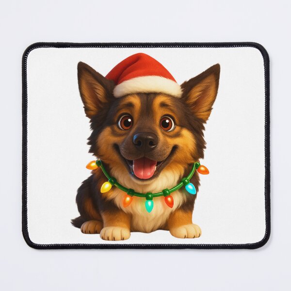 Item preview, Christmas Lapponian Herder designed and sold by Sillytoe.