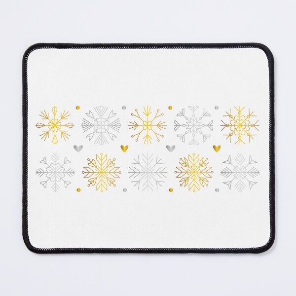 Item preview, Gold and silver snowflake set designed and sold by OM-lova.