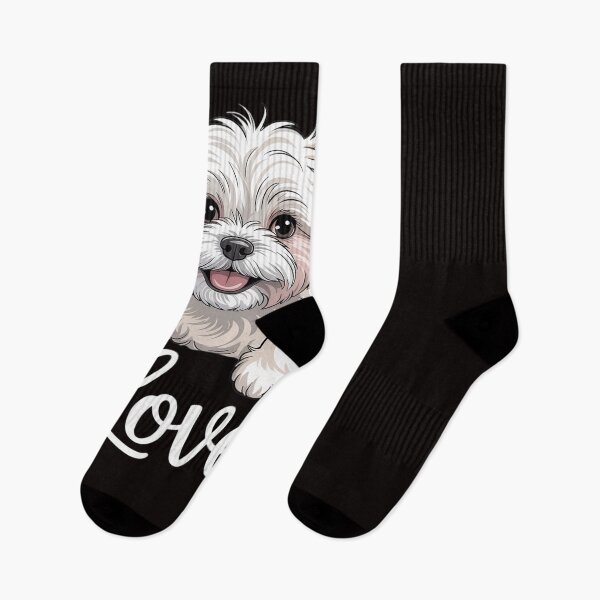 Item preview, Cute Dog Graphic Love Puppy Maltese Dog designed and sold by RatCurry.
