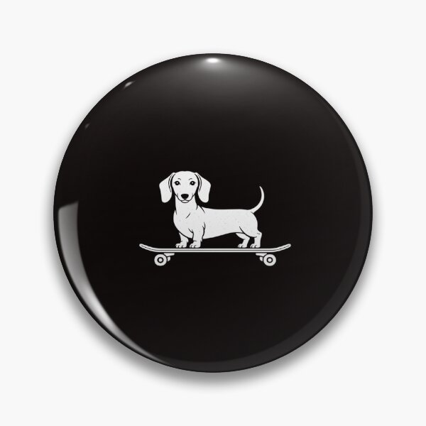 Item preview, Cute Dachshund on a Skateboard Wiener Dog Men Women Girls Kids designed and sold by RatCurry.