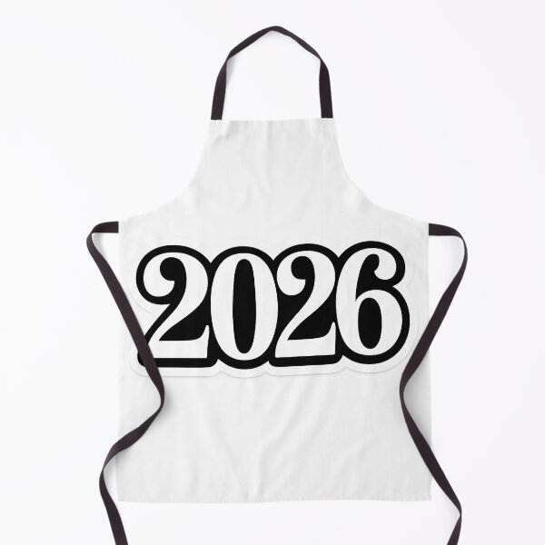 Item preview, Minimal Black and White 2026 Sticker designed and sold by SassyArtistry.