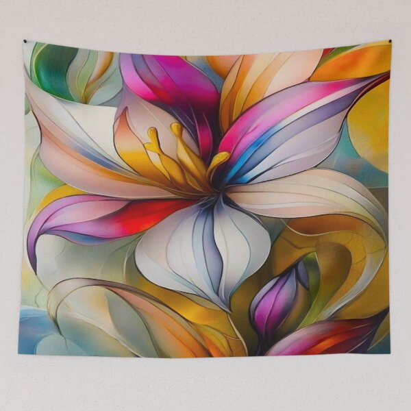 Item preview, Flower Abstract designed and sold by ViaARTfactory.