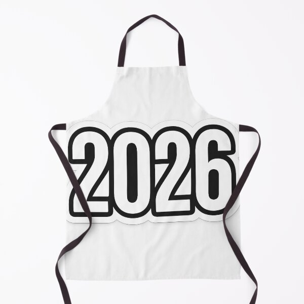 Item preview, Black and White 2026 New Year Sticker designed and sold by SassyArtistry.