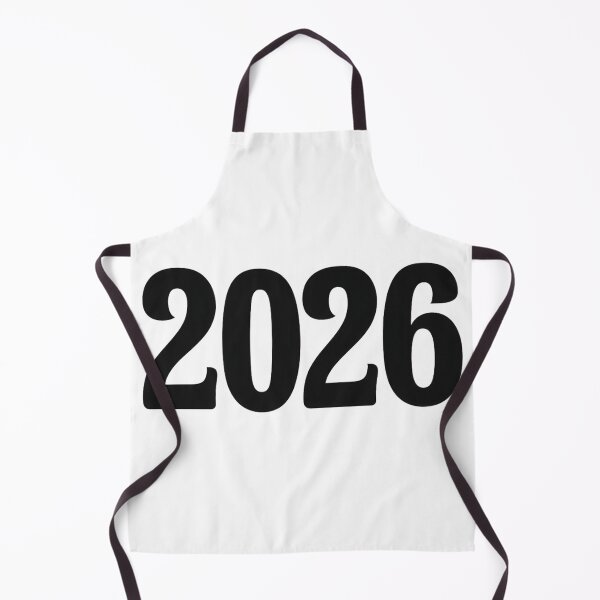 Item preview, Minimal Black 2026 New Year Sticker designed and sold by SassyArtistry.