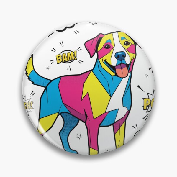 Item preview, Jack Russell Pop Art CRUNCH designed and sold by bsbd-action.