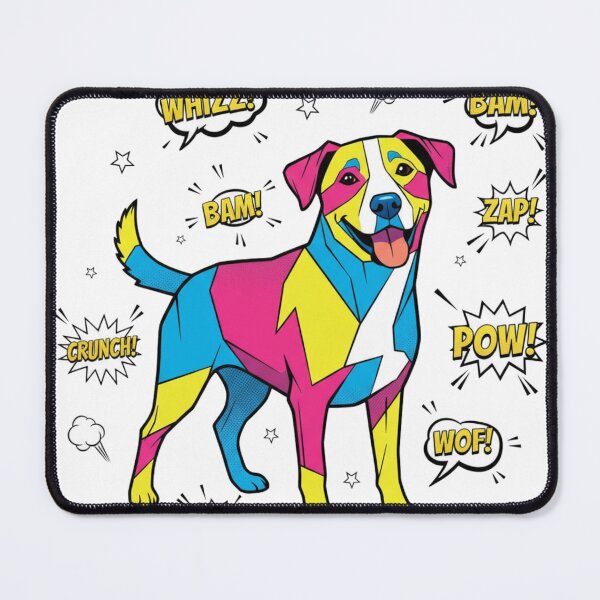 Item preview, Jack Russell Pop Art CRUNCH designed and sold by bsbd-action.