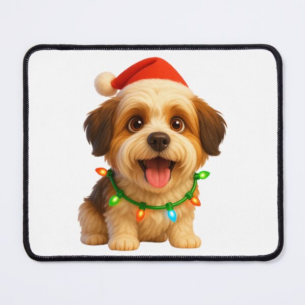 Artikelvorschau, Weihnachtlicher Polnischer Flachland-Schäferhund entworfen und verkauft von Sillytoe.