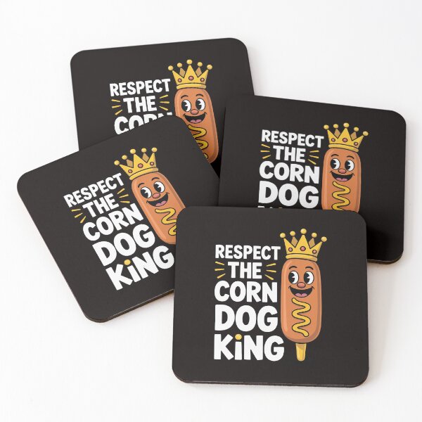 Item preview, Corn Dog King  - Respect The Corn Dog King designed and sold by RatCurry.
