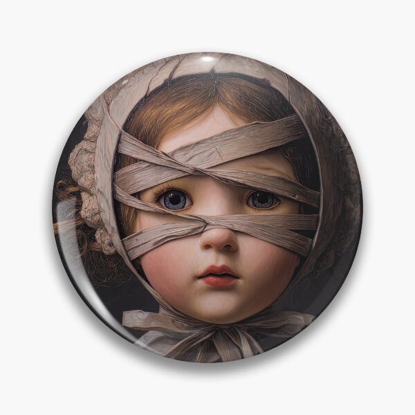 Item preview, Bound Porcelain Doll with Ribbon Headdress designed and sold by Shannon Hilson.