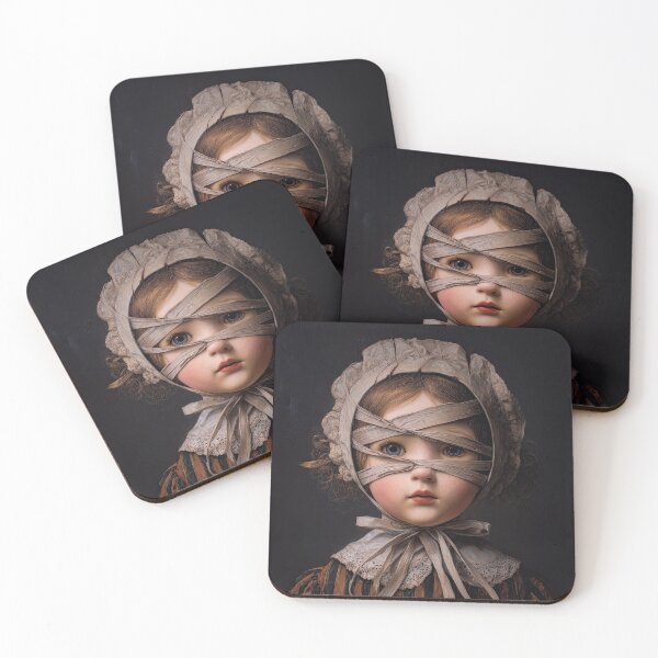 Item preview, Bound Porcelain Doll with Ribbon Headdress designed and sold by Shannon Hilson.