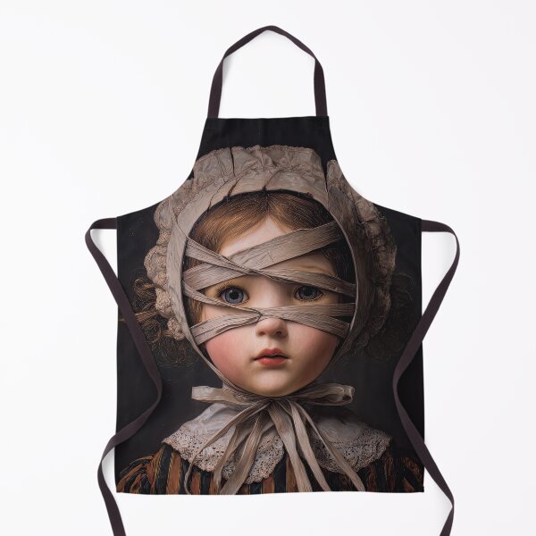 Item preview, Bound Porcelain Doll with Ribbon Headdress designed and sold by Shannon Hilson.