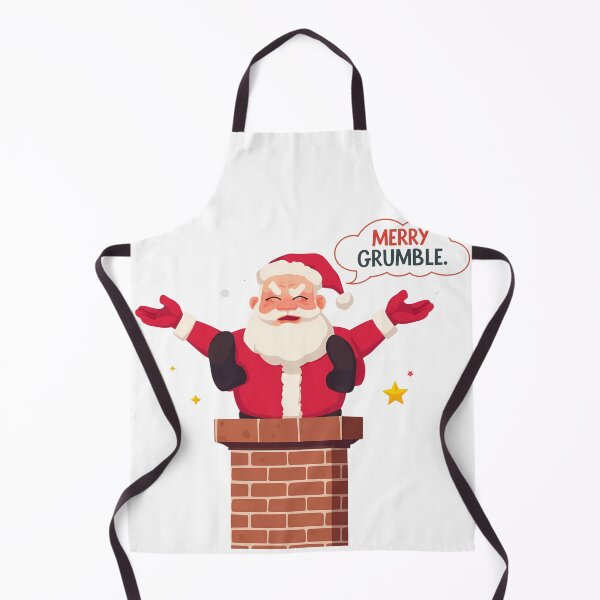 Item preview, Merry Grumble Funny Grumpy Santa Gift designed and sold by LoliDesignShop.