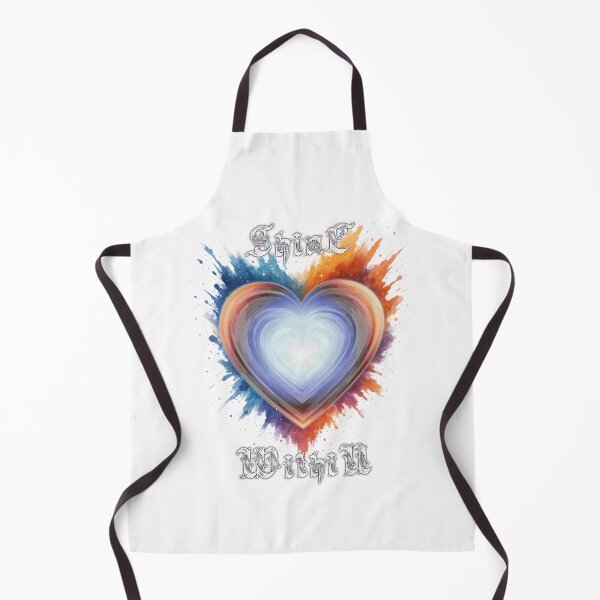 Item preview, Shine Within Colorful Heart designed and sold by KraftyDesignz.