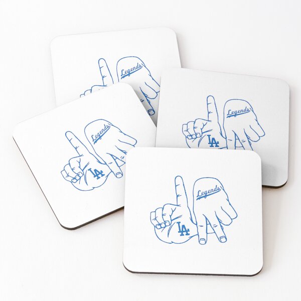 Item preview, LA Hand Sign Retro Baseball Fan designed and sold by TGonlinestore.