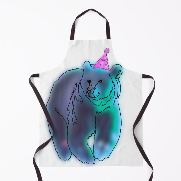 Item preview, Polar Bear with party hat - animalzinhats designed and sold by Ashley’sAnimalz.