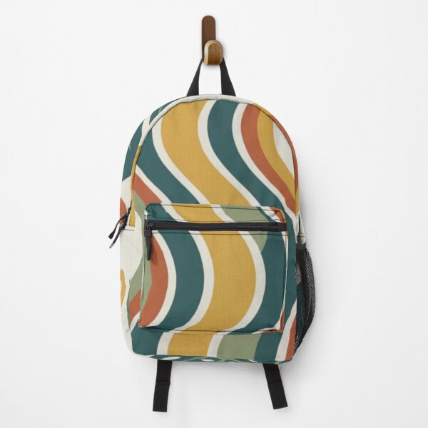 Item preview, Teal Sage Botanical Wavy Lines Art Print designed and sold by Searching ideas.