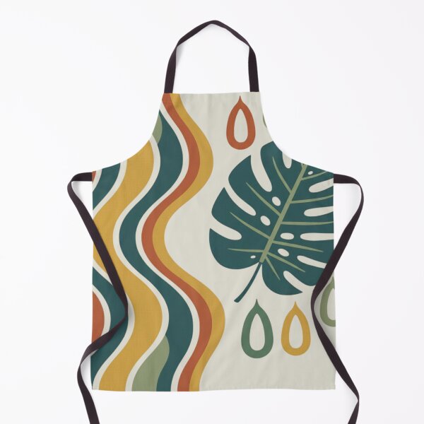 Item preview, Teal Sage Botanical Wavy Lines Art Print designed and sold by Searching ideas.