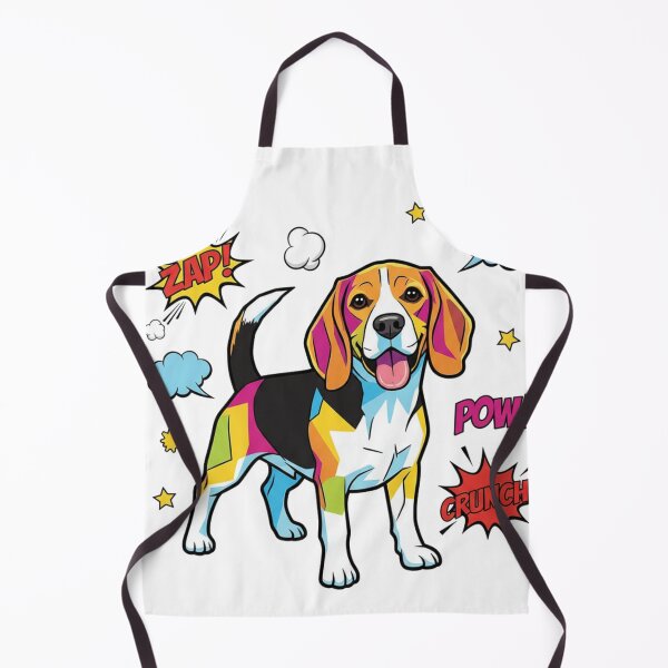 Item preview, Beagle Pop Art WOOF CRUNCH designed and sold by bsbd-action.