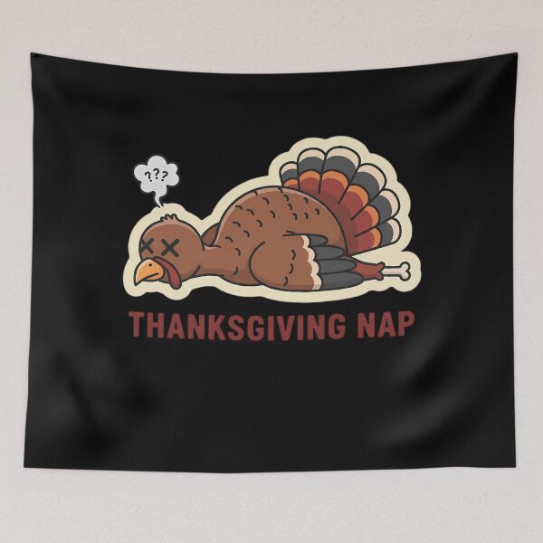 Item preview, Thanksgiving Nap Funny Turkey designed and sold by BeautifulEye.