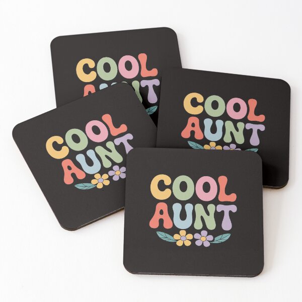Item preview, Cool Aunt floral to auntie from niece designed and sold by RatCurry.