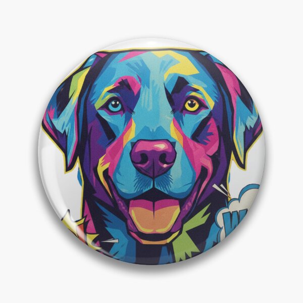 Item preview, Labrador Pop Art Lengua ZAP designed and sold by bsbd-action.