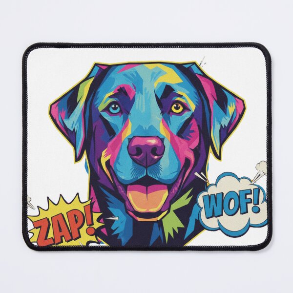 Item preview, Labrador Pop Art Lengua ZAP designed and sold by bsbd-action.
