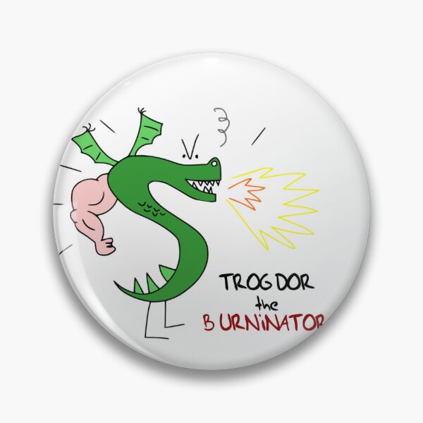 Item preview, Classic Trogdor the Burninator designed and sold by SketchyBunny.