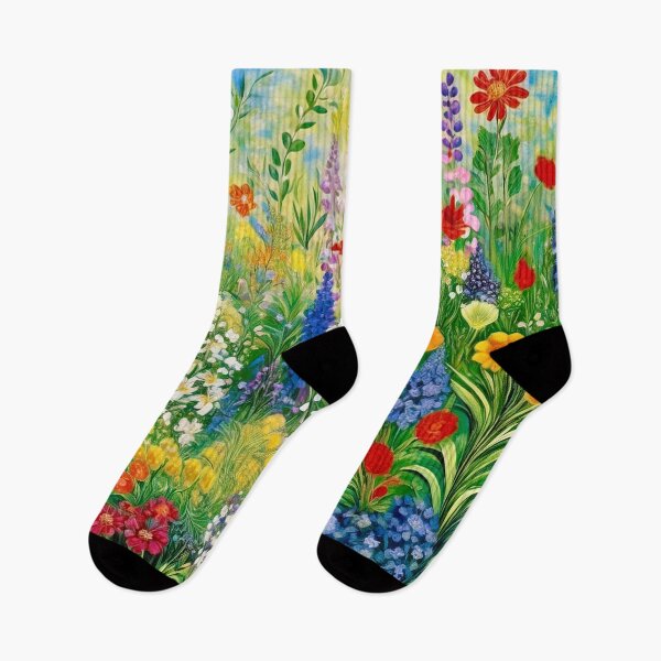 Item preview, Gustav Klimt Flower Garden designed and sold by Vicky Brago-Mitchell®.