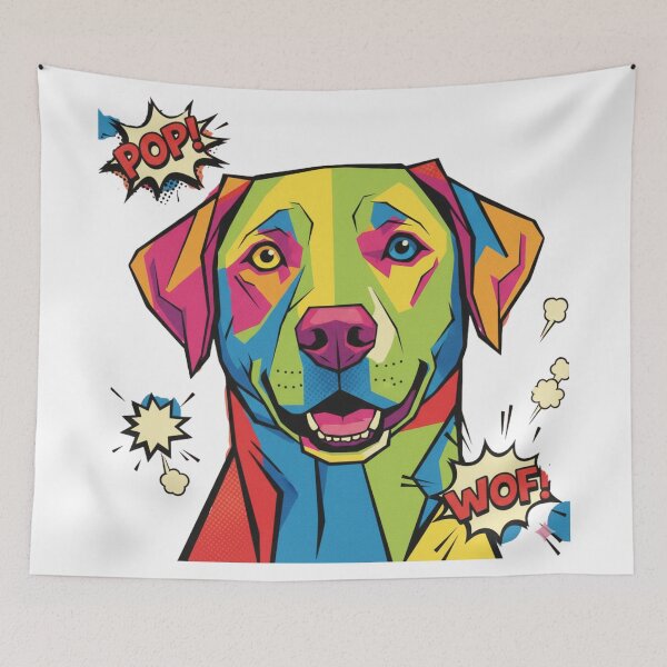 Item preview, Golden Retriever Pop Art POP designed and sold by bsbd-action.