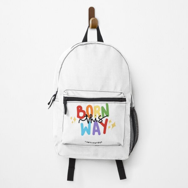 Item preview, Born This Way LGBT+ Inspire Quote - Be Proud. Be You Sticker designed and sold by lgbtcontext.