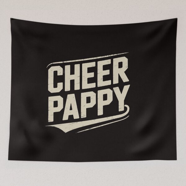 Item preview, Cheer Pappy Grandpa Cheerleading designed and sold by RatCurry.