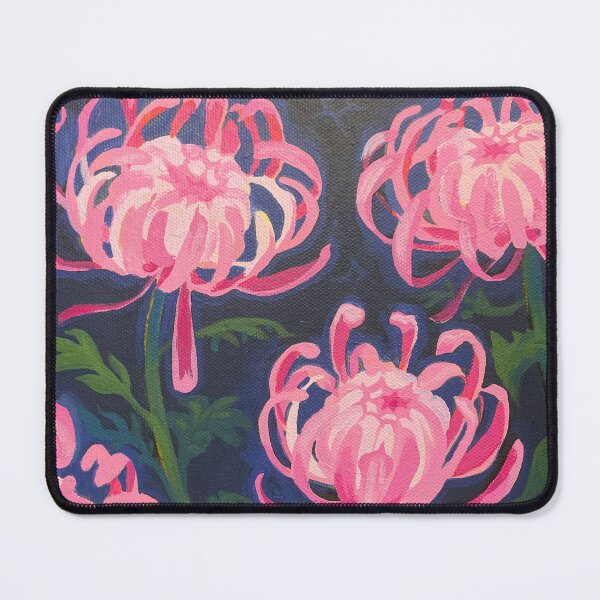 Item preview, Pink Glowing Chrysanthemums  designed and sold by Spooky Ash Art.