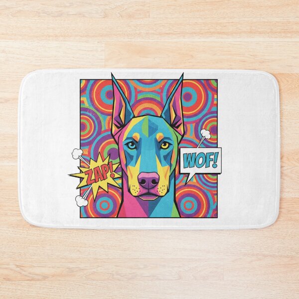 Item preview, Doberman Pop Art Círculos ZAP designed and sold by bsbd-action.