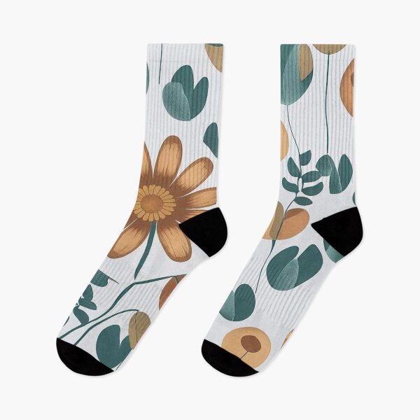Item preview, Sage Green Teal Floral Daisy Offset Seamless Pattern designed and sold by Searching ideas.