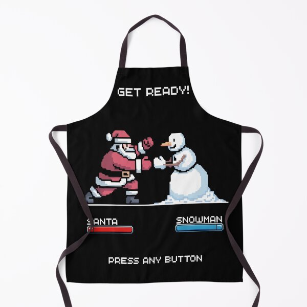 Item preview, Press Any Button Christmas Arcade - Retro Gaming Holiday Meme Design designed and sold by VisionWeaveLab.