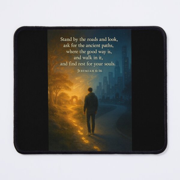 Item preview, Jeremiah 6:16 designed and sold by RiverandRain.